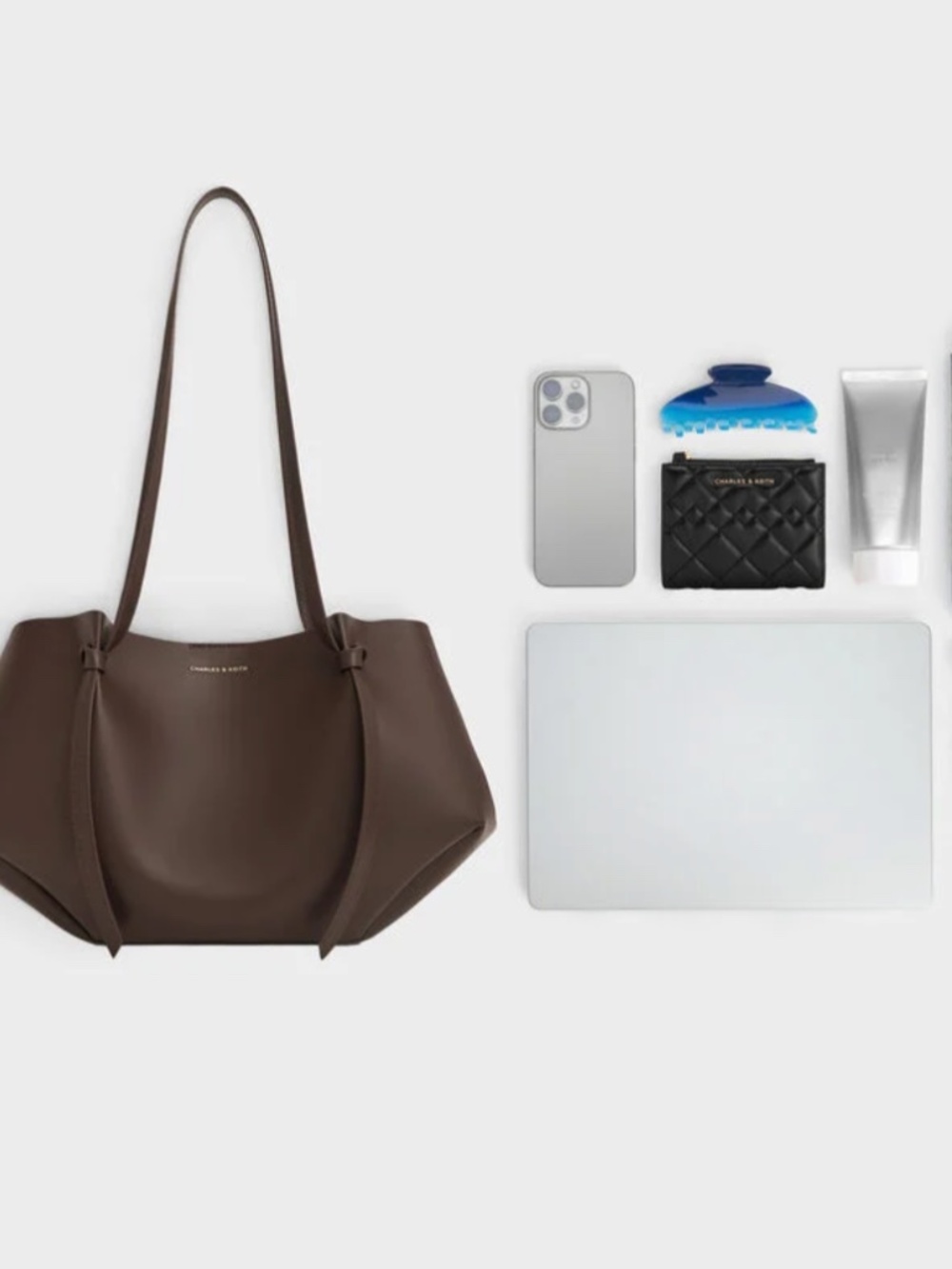 Calla Tote Bag - Espresso Brown - Picture 4 of 7